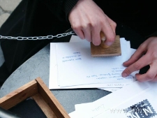 Stemplowanie list&oacute;w, f.1