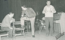 Pr&oacute;ba kabaretu Czart do programu "Cymbergaj blues"