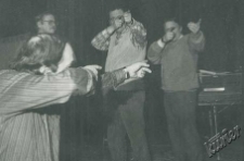 Próba kabaretu Czart do programu "Cymbergaj blues"