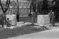 Pomnik Konstytucji 3 Maja na placu Litewskim w Lublinie