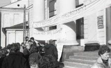 Protest studentów KUL