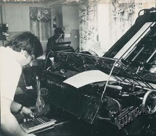 Pracownicy Oficyny Drukarskiej UMCS