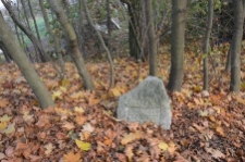 Cmentarz żydowski w Biskupicach – macewa Bajli Ciwii, córki Josefa Azriela