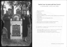 Tombstone of Rachel Lea Herszenwald bat Pesach