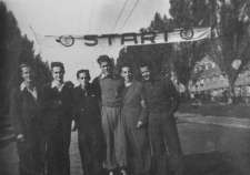 Zawodnicy na starcie