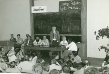 Spotkanie z Lechem Wałęsą i Czesławem Miłoszem