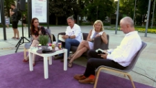 Spotkanie "Wiecz&oacute;r między wierszami" z udziałem Marii Dzieduszyckiej, Pawła Pr&oacute;chniaka i Marka Zagańczyka