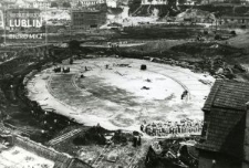 Budowa Placu Zamkowego w Lublinie