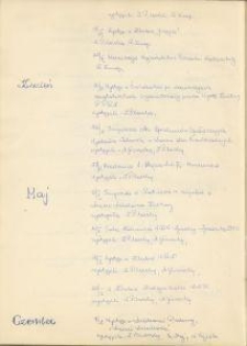 Wykaz imprez, w kt&oacute;rych wzięli udział członkowie Klubu Piosenek w Dzielnicowym Domu Kultury "Bronowice"