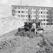 Budowa osiedla Niepodległości (RSM &bdquo;Motor&rdquo;) na Kalinowszczyźnie w Lublinie