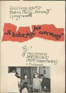 Premiera teatru poezji w Klubie Międzyzakładowym "Bronowice"