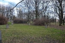 The Jewish cemetery in Chełm - view from the west side