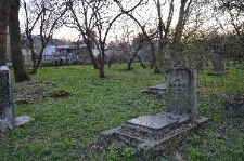 The Jewish cemetery in Chełm - a tombstone of Alina Gelbard, who died in 1945