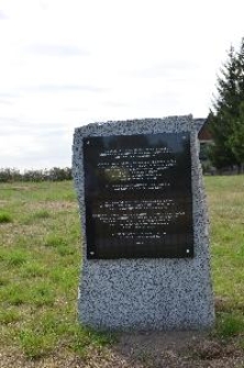 Pomnik pamięci społeczności żydowskiej Dubienki na cmentarzu żydowskim