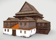 Synagoga drewniana w Lanckoroniu