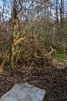 Fragment macewy z nowego cmentarza żydowskiego w Grabowcu