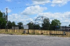 The area of the Jewish cemetery in Hrubieszów
