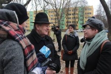 Odsłonięcie pierwszego elementu Szlaku Pamięci &bdquo;Lublin. Pamięć Zagłady&rdquo;