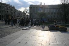 Przejście pod Pomnik Ofiar Getta - "Listy do Henia" 2007