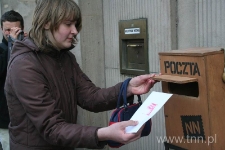 Wysyłanie list&oacute;w do Henia Żytomirskiego - "Listy do Henia" 2007