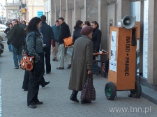 Reakcje przechodniów - "Listy do Henia" 2007