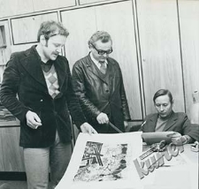 Prace nad okładką ksiązki w Wydawnictwie Lubelskim