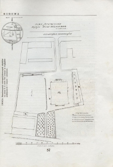 Budowa Domu Żołnierza w Lublinie &ndash; plan sytuacyjny posesji