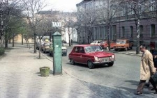 Postój taksówek przy placu Litewskim w Lublinie