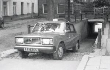 Łada 2107 na ulicy Kr&oacute;lewskiej w Lublinie