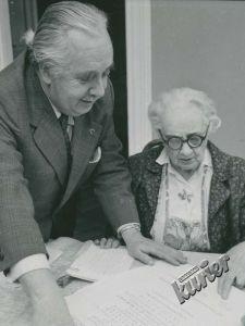 Kazimiera Gawarecka z mamą Kazimierą