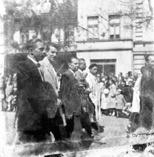 Obchody Święta 1. Maja na Krakowskim Przedmieściu w Lublinie