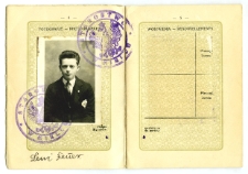Lewi Feuer – paszport