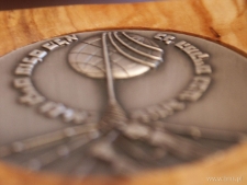 The medal Righteous Among the Nations for Leonarda and Czesław Kazanecki