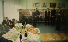 Władysław Panas na wystawie pt. "Rishon Le Zion - Pierwsi w Syjonie", Biblioteka na Braci Wieniawskich