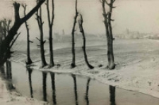 Og&oacute;lny widok miasta do rzeki Czech&oacute;wki z mostku na ulicy Tatarskiej w Lublinie