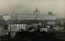 Widok na Zamek z Placu św. Michała w Lublinie (placu Po Farze)