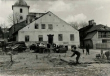 Deptak między ulicą Mostową a ulicą Sienną w Lublinie