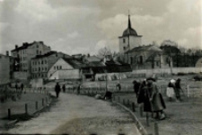 Deptak między ulicą Mostową a ulicą Sienną w Lublinie