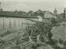 Roboty naziemne między ulicą Nadstawną i ulicą Furmańską