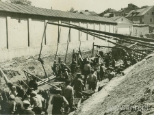 Roboty ziemne między ulicą Nadstawną i ulicą Furmańską