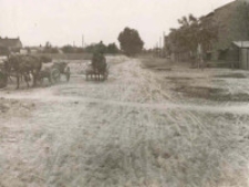 Przebudowa ulicy Bychawskiej w Lublinie - zwózka materiału