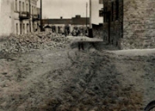 Przebudowa ulicy Czeskiej w Lublinie - zw&oacute;zka materiału