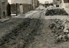 Przebudowa ulicy Czeskiej w Lublinie - zwózka materiału