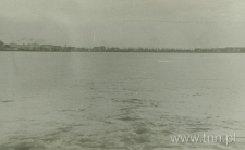 Zalew Bystrzycy widziany od ulicy Wapiennej w Lublinie. Fotografia