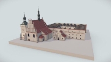 Brigidine monastery in Lublin, ca. 1650