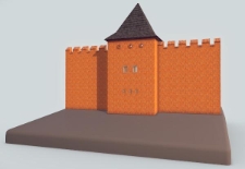 Fragment murów miejskich w Lublinie