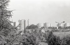 Widok z ulicy Głębokiej w Lublinie (al. PKWN)