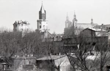 Widok z ulicy Rusałka w Lublinie