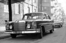 Mercedes-Benz W112 na ulicy Fryderyka Chopina w Lublinie