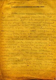 "Wymordowanie jeńców wojennych (Żydów) W.P"